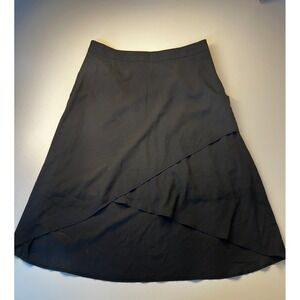 The Limited Black Skirt‎ Women's Small Asymmetrical Hem Career Casual